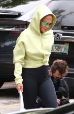 JENNIFER LOPEZ Arrives at a Studio in Miami 07/13/2020