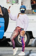JENNIFER LOPEZ on Her Daily Exercise Routine in The Hamptons 07/25/2020