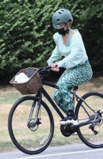 JENNIFER LOPEZ Out on Bike Ride in New York 07/30/2020