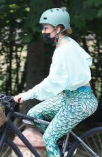 JENNIFER LOPEZ Out on Bike Ride in New York 07/30/2020