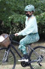 JENNIFER LOPEZ Out on Bike Ride in New York 07/30/2020