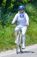 JENNIFER LOPEZ Out Riding a Bike in New York 07/08/2020