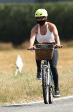 JENNIFER LOPEZ Out Riding a Bike in New York 07/23/2020