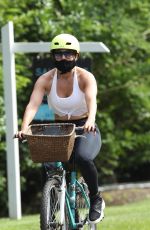 JENNIFER LOPEZ Out Riding a Bike in New York 07/23/2020