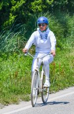 JENNIFER LOPEZ Out Riding a Bike in The Hamptons 07/08/2020
