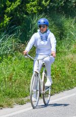 JENNIFER LOPEZ Out Riding a Bike in The Hamptons 07/08/2020