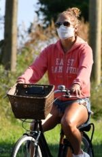 JENNIFER LOPEZ Out Riding a Bike ride in The Hamptons 07/05/2020