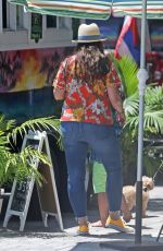JENNIFER LOVE HEWITT at Ice Party in Her Front Yard in Pacific Palisades 07/21/2020