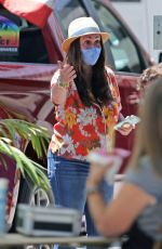 JENNIFER LOVE HEWITT at Ice Party in Her Front Yard in Pacific Palisades 07/21/2020