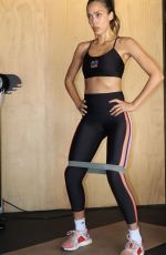 JESSICA ALBA at a Gym - Instagram Photos 06/30/2020