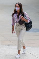 JESSICA ALBA Heading to Honest Company in Los Angeles 07/28/2020