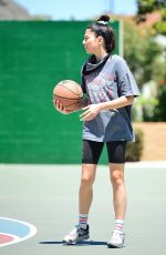 JESSICA GOMES Playing Basketball in Los Angeles 07/05/2020