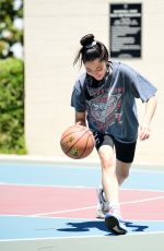 JESSICA GOMES Playing Basketball in Los Angeles 07/05/2020