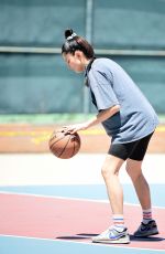 JESSICA GOMES Playing Basketball in Los Angeles 07/05/2020