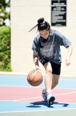 JESSICA GOMES Playing Basketball in Los Angeles 07/05/2020