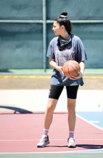 JESSICA GOMES Playing Basketball in Los Angeles 07/05/2020