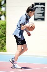 JESSICA GOMES Playing Basketball in Los Angeles 07/05/2020