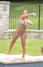 JESSIE JAMES in Bikini at a Pool in Nashville 07/30/2020