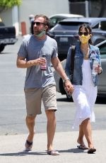 JORDANA BREWSTER and Mason Morfit Out for Lunch in Santa Monica 07/25/2020