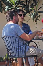 JORDANA BREWSTER and Mason Morfit Out for Lunch in Santa Monica 07/25/2020
