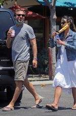 JORDANA BREWSTER and Mason Morfit Out for Lunch in Santa Monica 07/25/2020