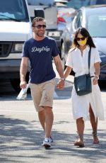 JORDANA BREWSTER and Mason Morfit Out Kissing in Los Angeles 07/17/2020