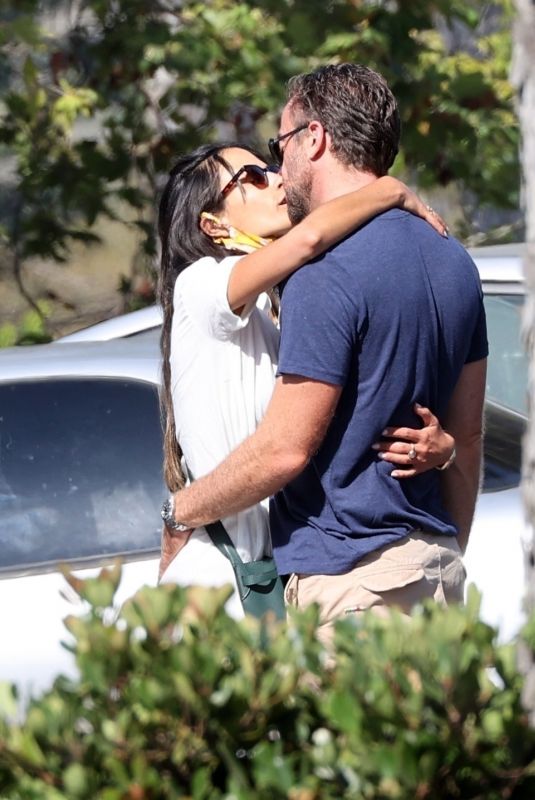 JORDANA BREWSTER and Mason Morfit Out Kissing in Los Angeles 07/17/2020