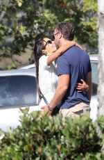JORDANA BREWSTER and Mason Morfit Out Kissing in Los Angeles 07/17/2020