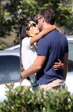 JORDANA BREWSTER and Mason Morfit Out Kissing in Los Angeles 07/17/2020