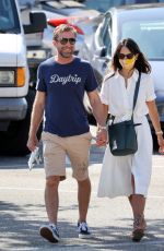 JORDANA BREWSTER and Mason Morfit Out Kissing in Los Angeles 07/17/2020