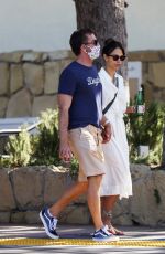 JORDANA BREWSTER and Mason Morfit Out Kissing in Los Angeles 07/17/2020