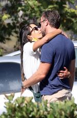 JORDANA BREWSTER and Mason Morfit Out Kissing in Los Angeles 07/17/2020