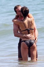 JORDANA BREWSTER in Bikini at a Beach in Santa Monica 07/25/2020