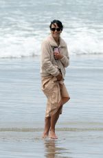 JORDANA BREWSTER Out at a Beach in Malibu 07/28/2020