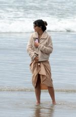 JORDANA BREWSTER Out at a Beach in Malibu 07/28/2020