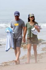 JORDANA BREWSTER Out on the Beach in Malibu 07/11/2020