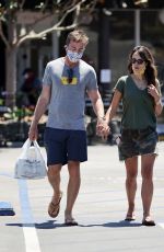 JORDANA BREWSTER Out on the Beach in Malibu 07/11/2020
