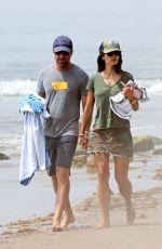 JORDANA BREWSTER Out on the Beach in Malibu 07/11/2020