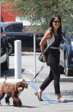 JORDANA BREWSTER Out with Her Dog in Santa Monica 07/15/2020