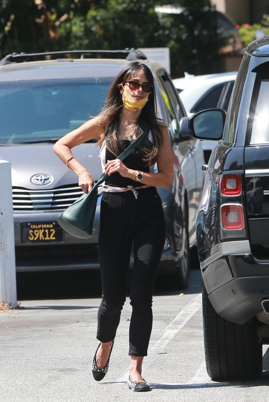 JORDANA BREWSTER Out with Her Dog in Santa Monica 07/15/2020