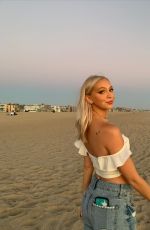 JORDYN JONES Out at a Beach - Instagram Photos 07/30/2020