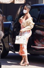 JORDYN WOODS Leaves Nobu in Malibu 07/23/2020