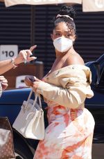JORDYN WOODS Leaves Nobu in Malibu 07/23/2020