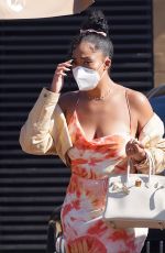 JORDYN WOODS Leaves Nobu in Malibu 07/23/2020