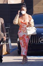 JORDYN WOODS Leaves Nobu in Malibu 07/23/2020