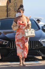 JORDYN WOODS Leaves Nobu in Malibu 07/23/2020