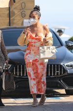 JORDYN WOODS Leaves Nobu in Malibu 07/23/2020