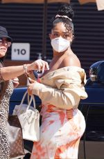JORDYN WOODS Leaves Nobu in Malibu 07/23/2020