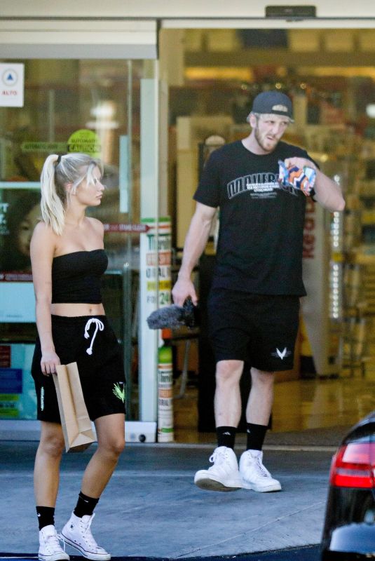 JOSIE CANSECO and Logan Paul at Rite Aid in Malibu 0724/2020