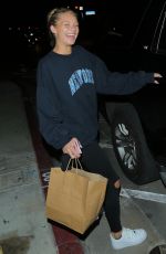 JOSIE CANSECO Leaves Catch LA in West Hollywood 07/24/2020